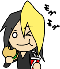 Cool Japanese boy Sticker sticker #1548922