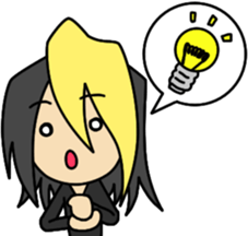 Cool Japanese boy Sticker sticker #1548927