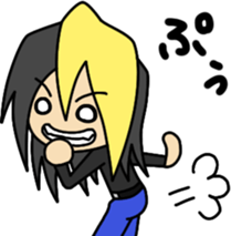 Cool Japanese boy Sticker sticker #1548933