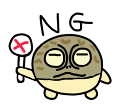 Peetarou of Namaqua Rain Frog sticker #1549280