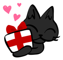 Sunahitsu the cat No.2 sticker #1549725