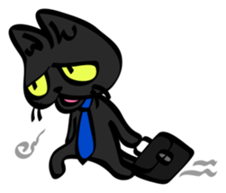 Sunahitsu the cat No.2 sticker #1549729