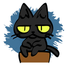 Sunahitsu the cat No.2 sticker #1549733