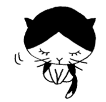 The cat of my home sticker #1550500