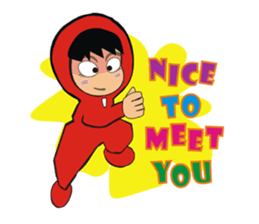 RED PACO BROTHERS 1 sticker #1550576