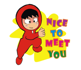 RED PACO BROTHERS 1 sticker #1550576