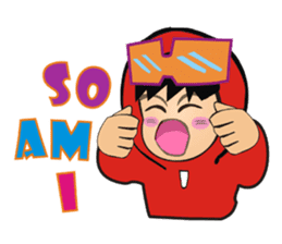 RED PACO BROTHERS 1 sticker #1550579