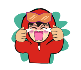 RED PACO BROTHERS 1 sticker #1550588