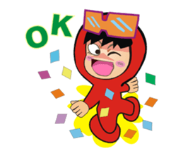 RED PACO BROTHERS 1 sticker #1550589