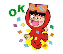 RED PACO BROTHERS 1 sticker #1550589