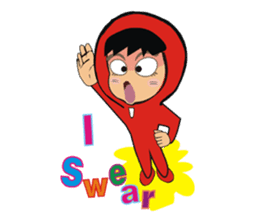 RED PACO BROTHERS 1 sticker #1550595