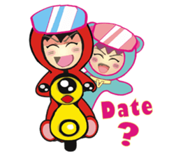 RED PACO BROTHERS 1 sticker #1550602