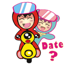 RED PACO BROTHERS 1 sticker #1550602