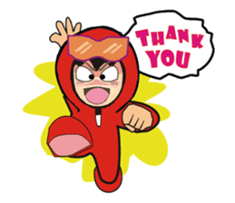 RED PACO BROTHERS 1 sticker #1550605