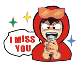 RED PACO BROTHERS 1 sticker #1550606