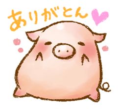 Rasen-Yumu's Mini Pigs sticker #1551136