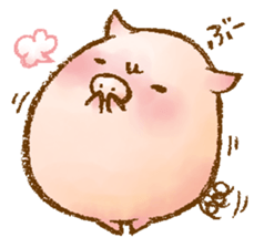 Rasen-Yumu's Mini Pigs sticker #1551139