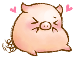Rasen-Yumu's Mini Pigs sticker #1551149