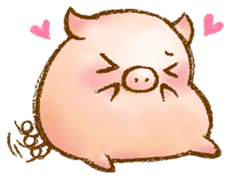Rasen-Yumu's Mini Pigs sticker #1551149