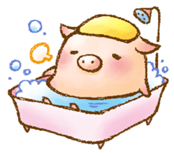 Rasen-Yumu's Mini Pigs sticker #1551156