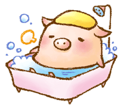 Rasen-Yumu's Mini Pigs sticker #1551156
