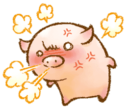 Rasen-Yumu's Mini Pigs sticker #1551161