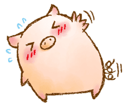 Rasen-Yumu's Mini Pigs sticker #1551170