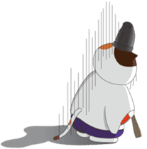 Court noble cat NYANMARO 2 sticker #1551420