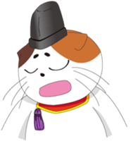 Court noble cat NYANMARO 2 sticker #1551421