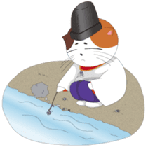 Court noble cat NYANMARO 2 sticker #1551430