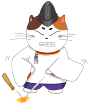 Court noble cat NYANMARO 2 sticker #1551431