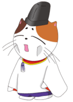 Court noble cat NYANMARO 2 sticker #1551434