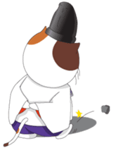 Court noble cat NYANMARO 2 sticker #1551435