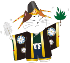 Court noble cat NYANMARO 2 sticker #1551441