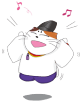 Court noble cat NYANMARO 2 sticker #1551452