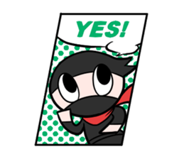 Ninjas and princess sticker #1551696