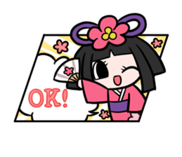 Ninjas and princess sticker #1551700