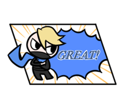 Ninjas and princess sticker #1551702