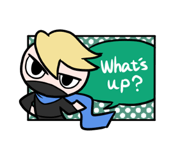 Ninjas and princess sticker #1551707