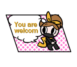 Ninjas and princess sticker #1551713