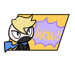 Ninjas and princess sticker #1551717