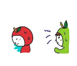 Common apples sticker #1551957