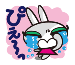 Super angry! Super moody Bunny sticker #1552600