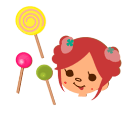 ichigo-clover "sweets land" sticker #1552686