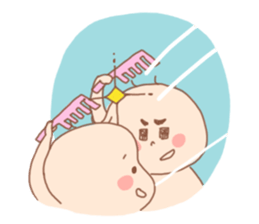 Pooh baby and his friends5 sticker #1552851