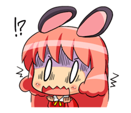 Rat girl's sticker. sticker #1552981