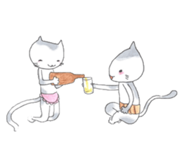 Hand drawing sticker #1553302