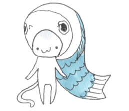 Hand drawing sticker #1553334