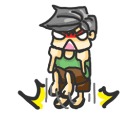 ManudLung ManudPa: Uncle and Auntie sticker #1553626