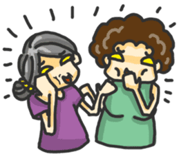 ManudLung ManudPa: Uncle and Auntie sticker #1553630